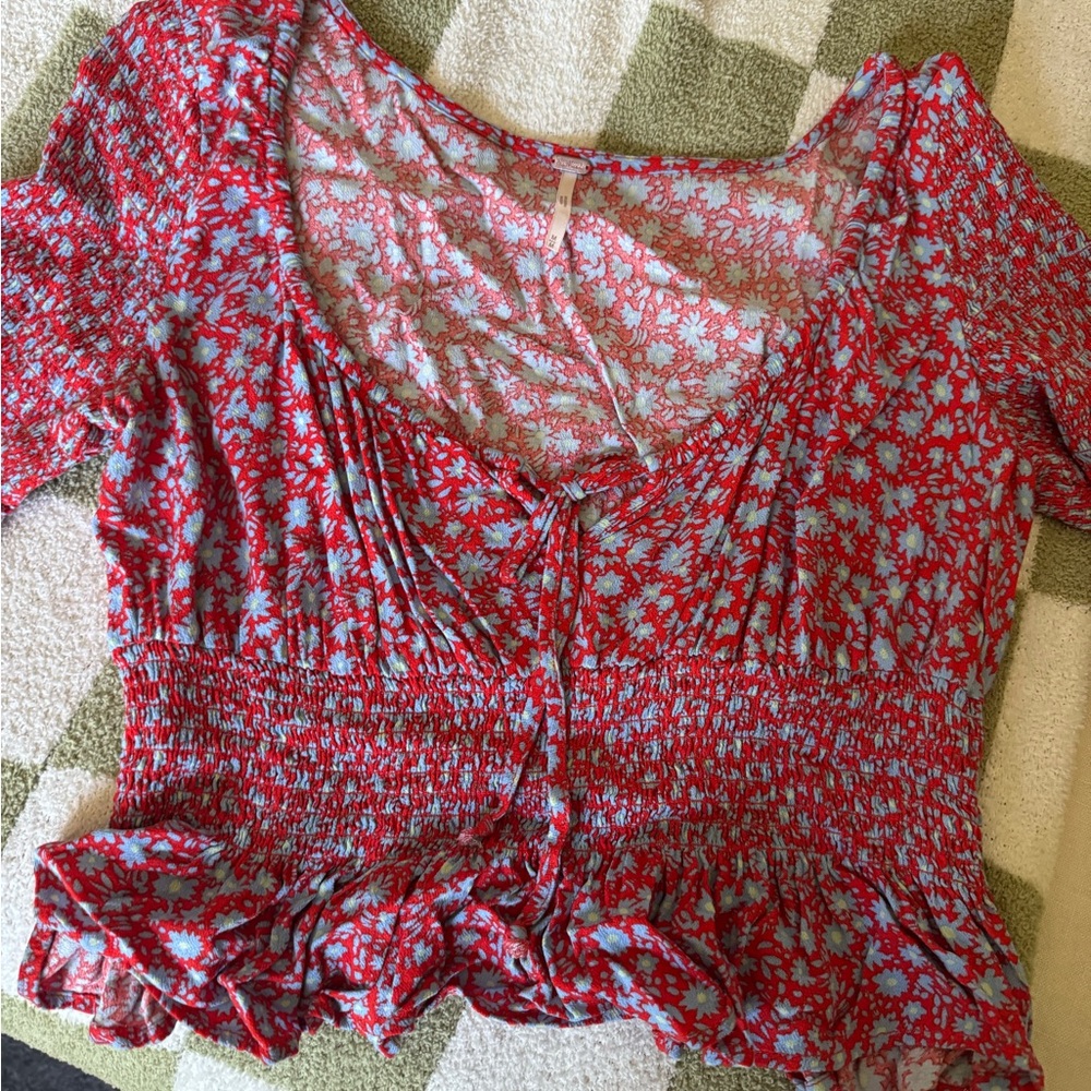 Free people floral top